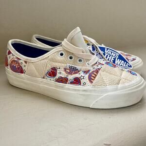 Vans Authentic 44 DX Positivity Patchwork Womens Size 5 Shoe Sneakers White